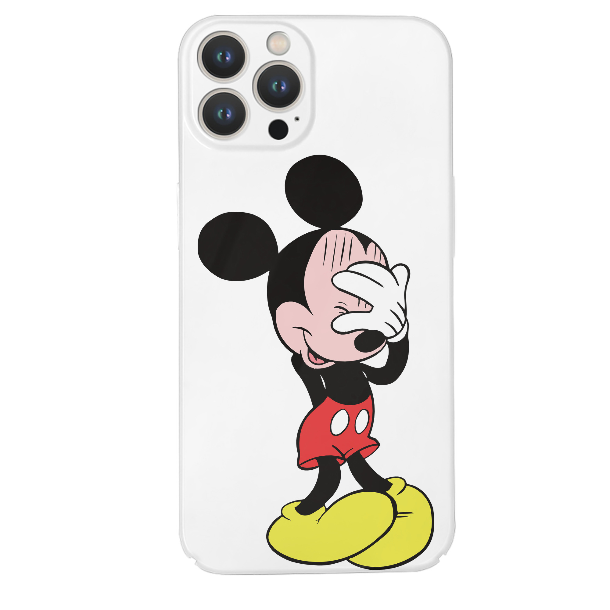 （画像用） ミッキーマウス Mickey Mouse 【iPhone 14シリーズ対応】ハードケース